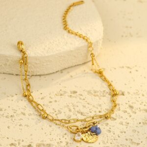 Gold plated necklace